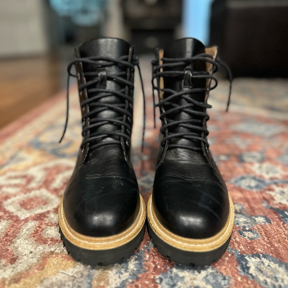 Vici Dolls combat lace up boot